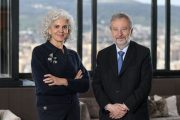 Amparo Moraleda e Tomás Muniesa, respetivamente vice-presidente e presidente do CaixaBank | Foto: Caixabank