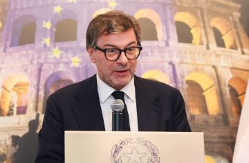 Giancarlo Giorgetti, ministro da Economia e Finanças do Governo de Itália | Foto: Ministério da Economia e Finanças
