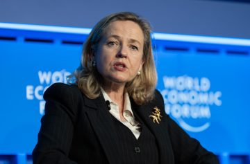 Nadia Calvino, Presidente do BEI/Foto: World Economic Forum