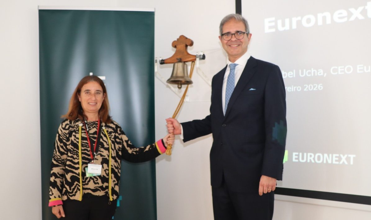 Isabel Ucha, CEO da Euronext e Marcos Soares Ribeiro do CFA Portugal/Foto: CFA