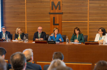 Representantes da Banca discutem competitividade/Foto: ALF