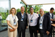 Cristina Dias Neves, diretora do Jornal PT50, Fernando Carvalho, administrador da Unicre, Miguel Paixão, founder da On4Pay e Paulo Vila Luz, partner da ThinkPay