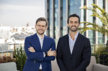 Na foto, João Pita Rua à esquerda e Bernardo Marques dos Santos à direita